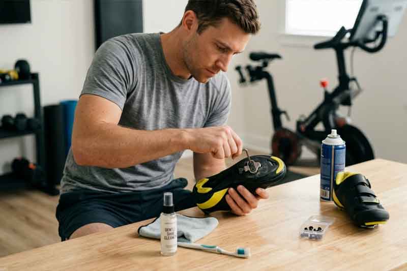 Sådan passer og vedligeholder du dine spinningsko og forlænger deres levetid